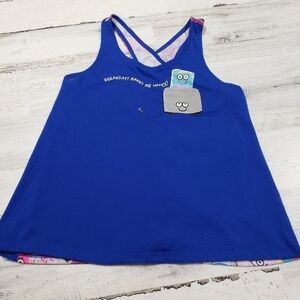 Justice Poptarts Girls Pajama Tank Top Size 8